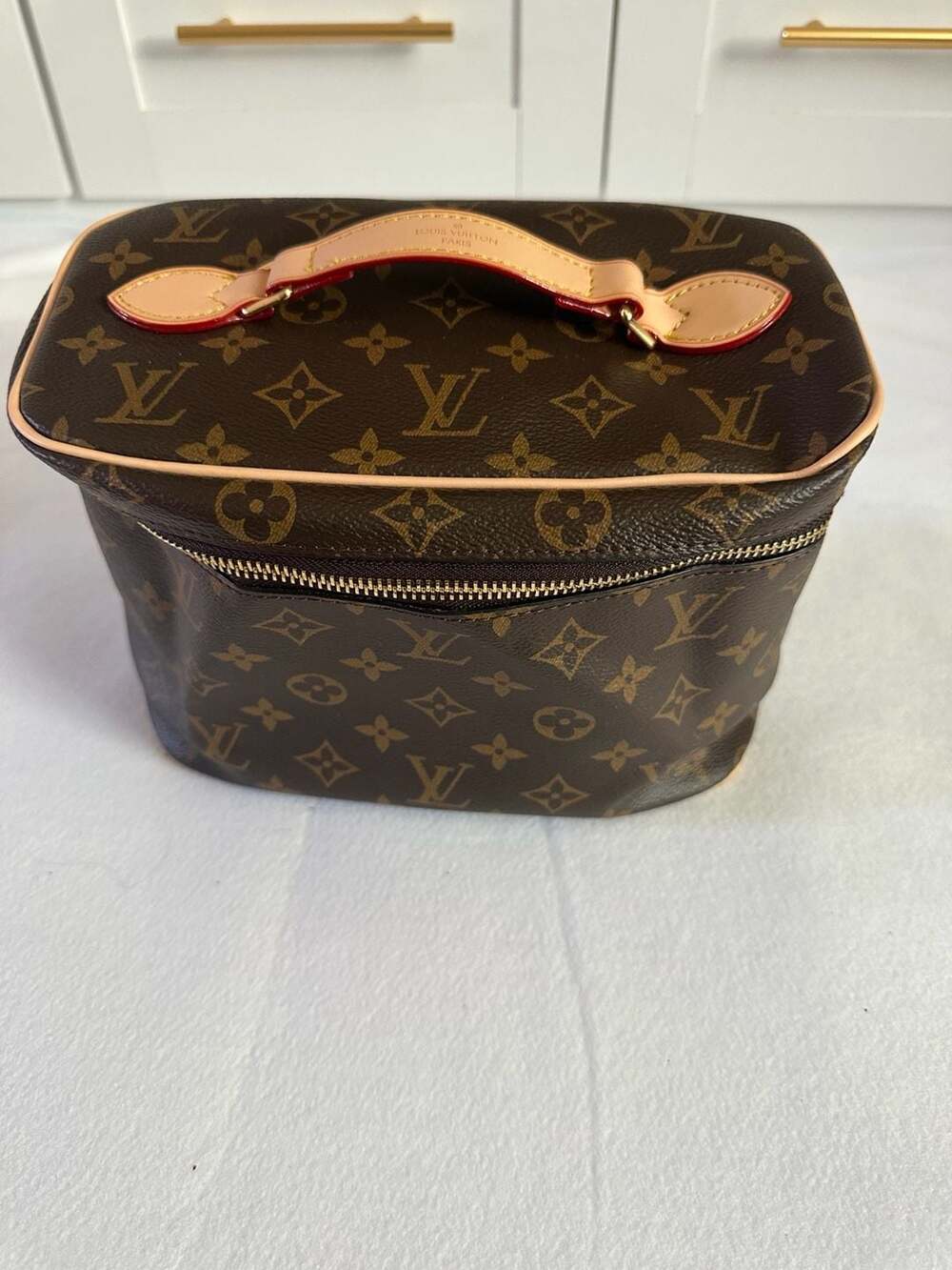 Louis Vuitton Nice BB Vanity Bag Monogram Canvas